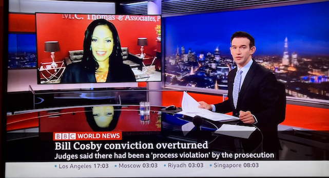 BBC World News - Bill Cosby Conviction Overturned
